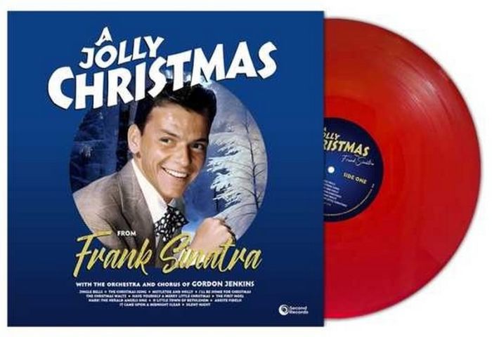Frank Sinatra – A Jolly Christmas From Frank Sinatra (LP, Album, Red Vinyl)