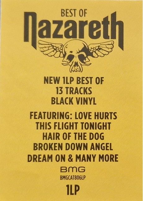 Платівка Nazareth – Best Of|Назарет