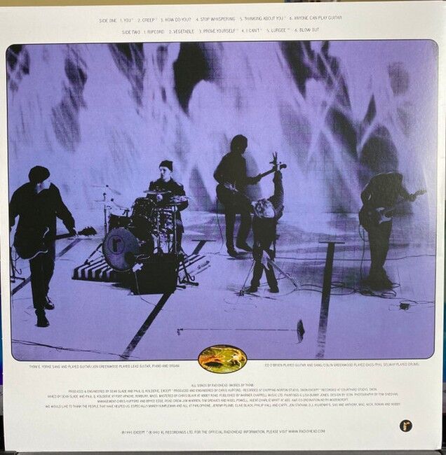 Radiohead – Pablo Honey (Vinyl, LP, Album, Reissue, Repress)