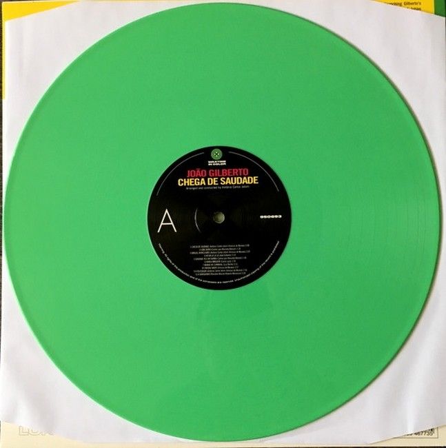 Joao Gilberto – Chega De Saudade (LP, Album, Limited Edition, Green Vinyl)