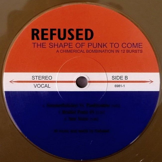 Refused - The Shape Of Punk To Come (2LP, Album, Limited Edition, Reissue, Stereo, Gatefold / Gold)