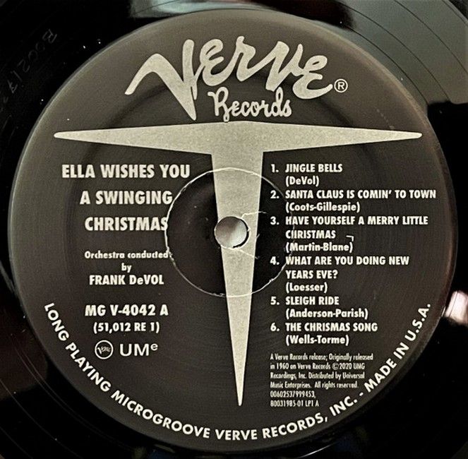 Ella Fitzgerald, Kenny Burrell, The Ramsey Lewis Trio, Jimmy Smith – Verve Wishes You A Swinging Christmas (4LP, Box Set, Compilation, Album, Reissue, Stereo, Vinyl)