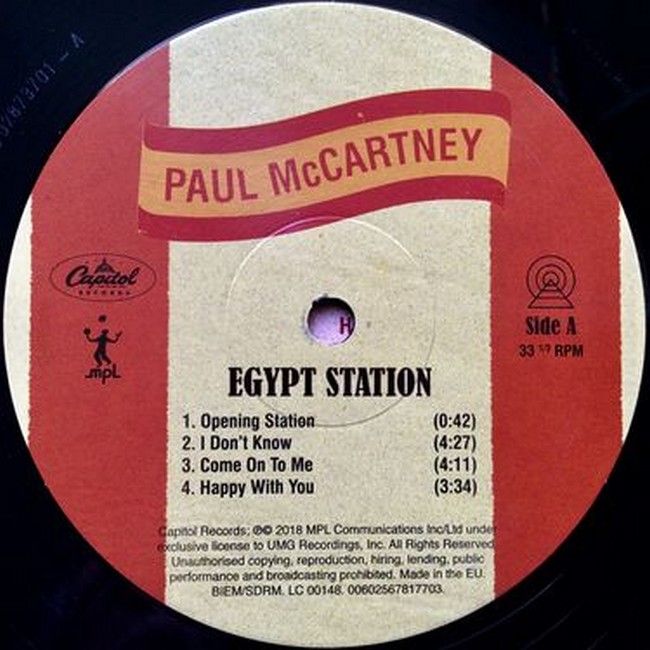 Платівка Paul McCartney - Egypt Station|Пол Маккартні - Єгипетська станція(2xLP)