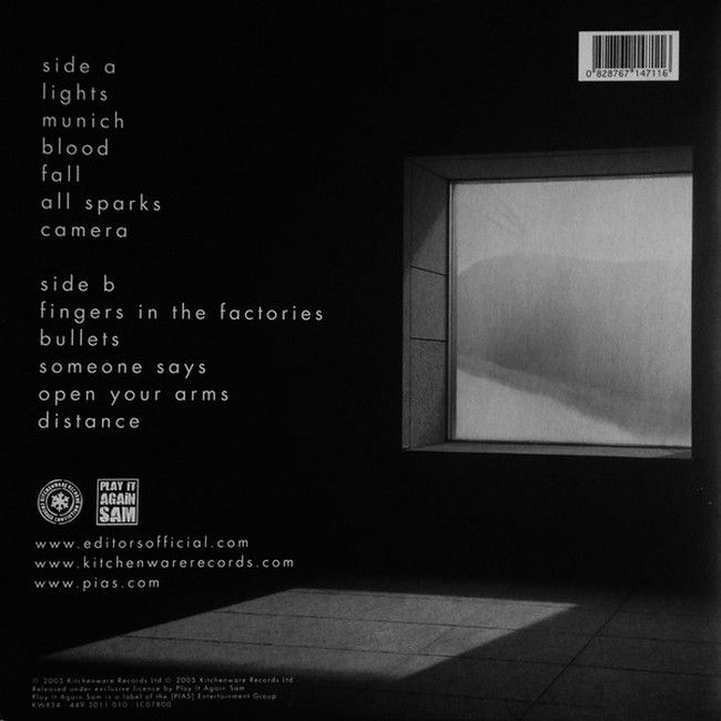 Editors – The Back Room (LP, Album, Reissue, Stereo, Gatefold, Vinyl)