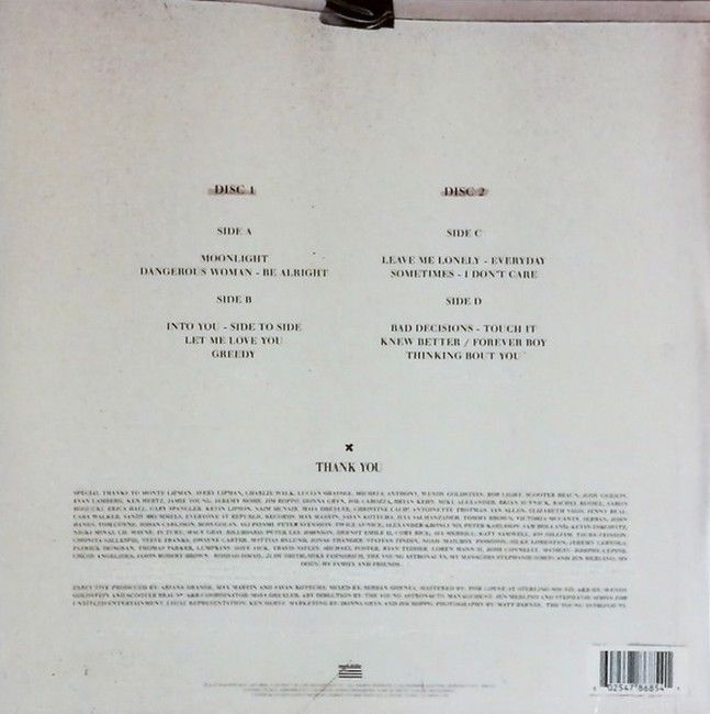 Ariana Grande – Dangerous Woman (2LP, Album, Vinyl)