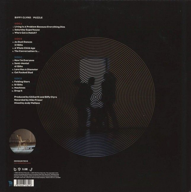 Biffy Clyro – Puzzle (2LP, Album, Vinyl)