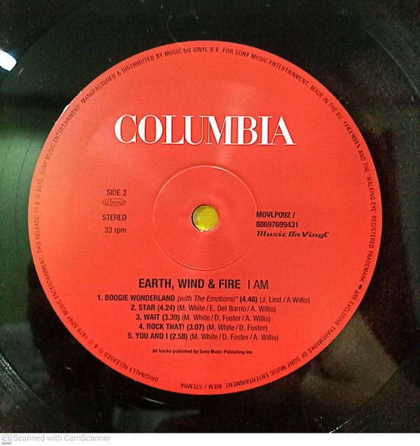 Earth, Wind & Fire – I Am (LP, Album, Reissue, Remastered, 180 Gram, Vinyl)