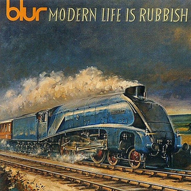 Платівка Blur – Modern Life Is Rubbish(Remastered, Orange, Vinyl) |Розмиття-Сучасне життя - це сміття(2xLP)