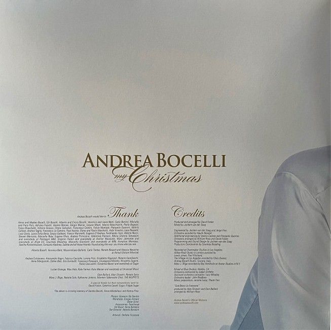 Платівка Andrea Bocelli – My Christmas|Андреа Бочеллі-Моє Різдво(2xLP)