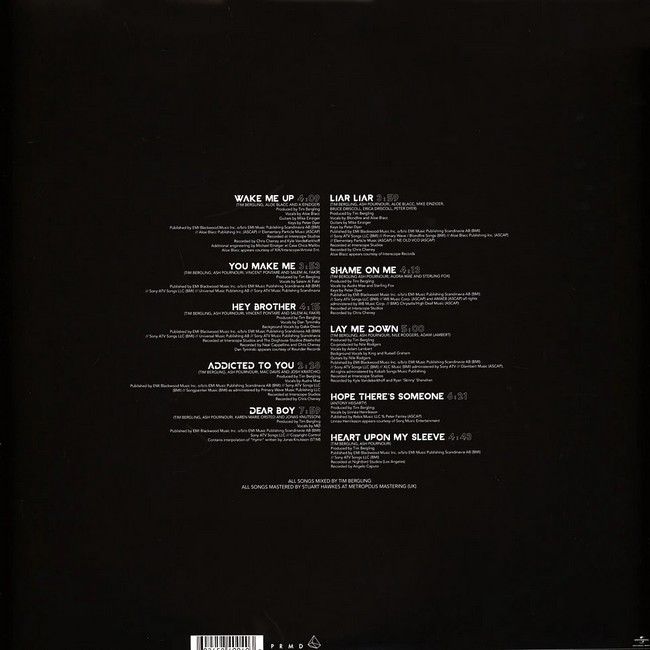 Avicii – True (LP, Album, 180 g, Vinyl)