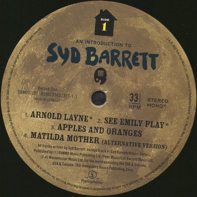 Syd Barrett – An Introduction To Syd Barrett (2LP, Compilation, Repress, Stereo, Vinyl)
