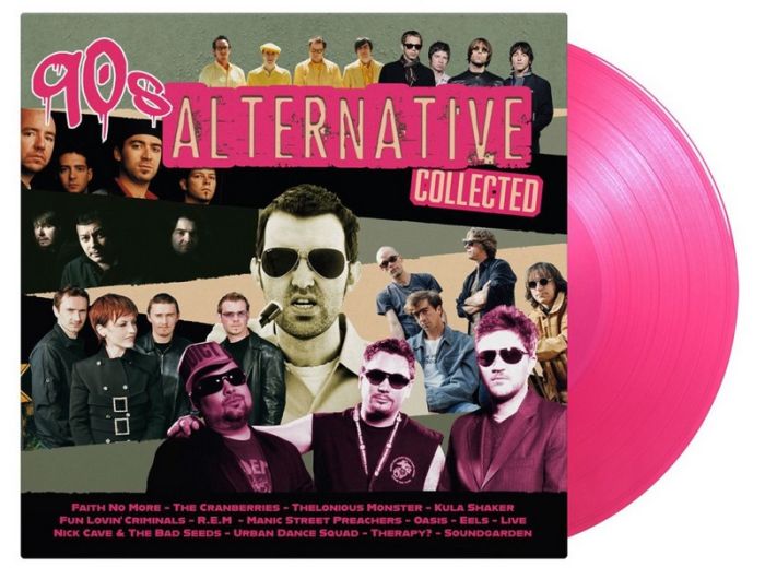 90's Alternative Collected (LP, Limited Edition, Translucent Magenta Vinyl)