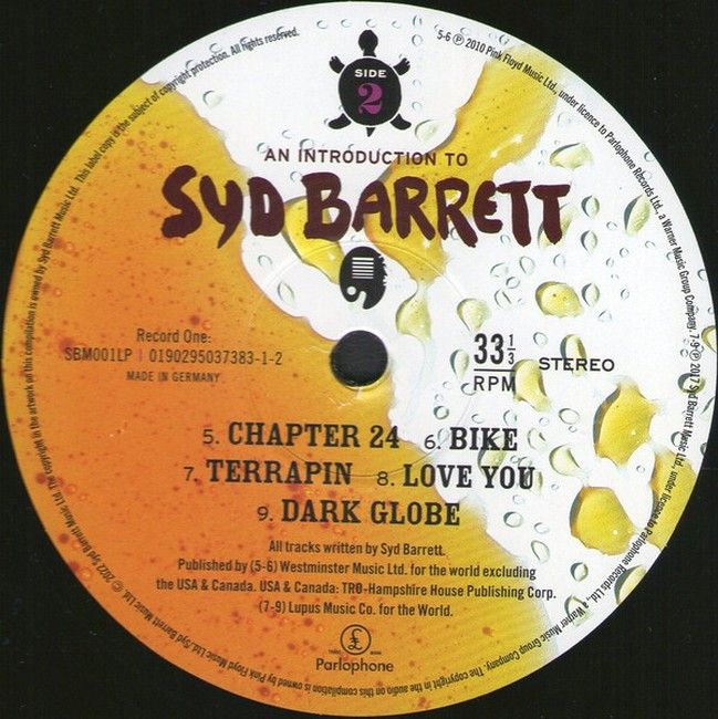 Syd Barrett – An Introduction To Syd Barrett (2LP, Compilation, Repress, Stereo, Vinyl)