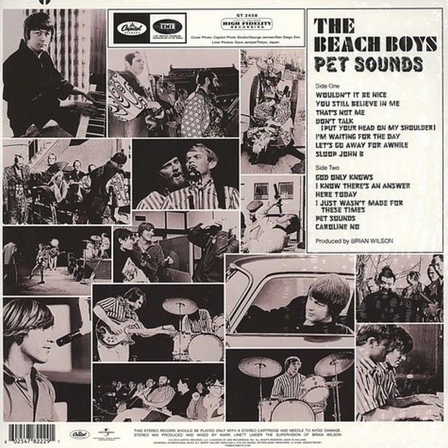 The Beach Boys – Pet Sounds (LP, Album, Stereo, 180 Gram, Vinyl)
