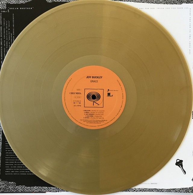 Jeff Buckley – Grace (LP, Album, Limited Edition, Reissue, Stereo, Gold Vinyl)