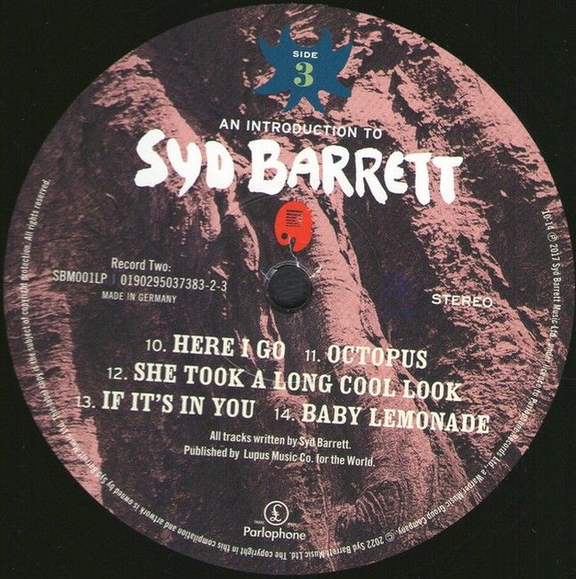 Syd Barrett – An Introduction To Syd Barrett (2LP, Compilation, Repress, Stereo, Vinyl)