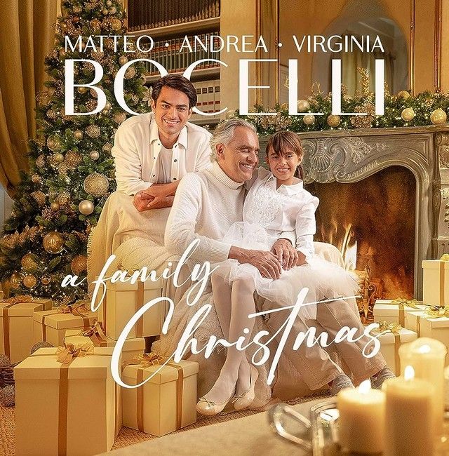 Платівка Andrea, Matteo, Virginia Bocelli – A Family Christmas|Андреа, Маттео, Вірджинія Бочеллі – Сімейне Різдво