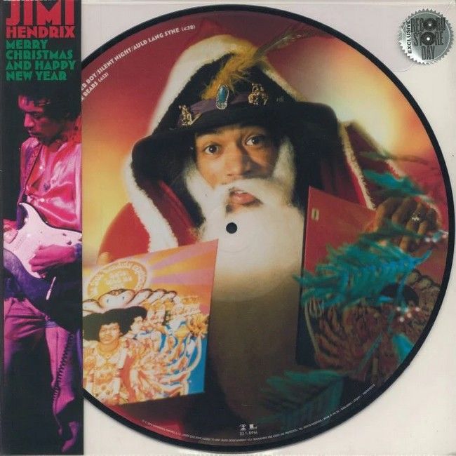 Jimi Hendrix – Merry Christmas And Happy New Year (12", EP, Record Store Day, Limited Edition, Numbered, Picture Disc, Vinyl)