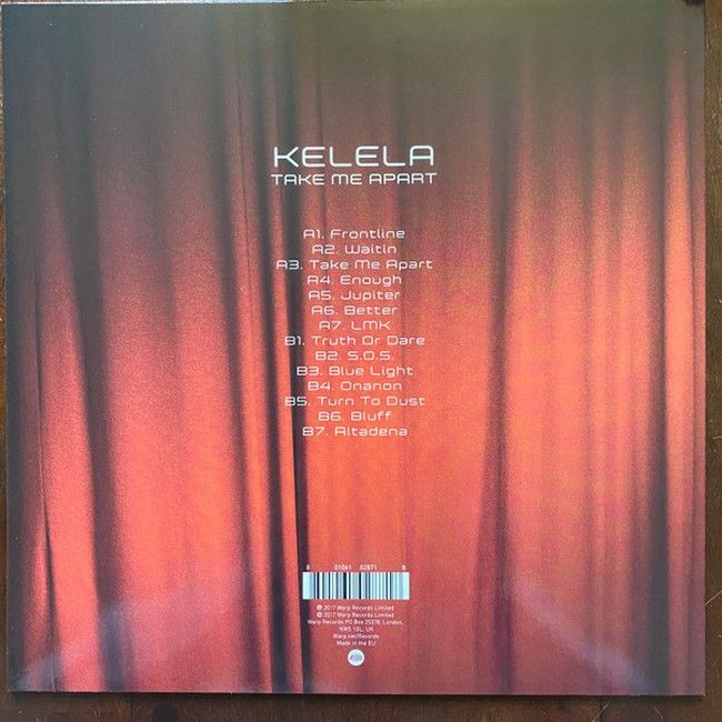 Платівка Kelela – Take Me Apart|Келела-Розбери мене на частини