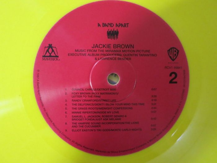 Платівка Various – Jackie Brown (Music From The Miramax Motion Picture)
