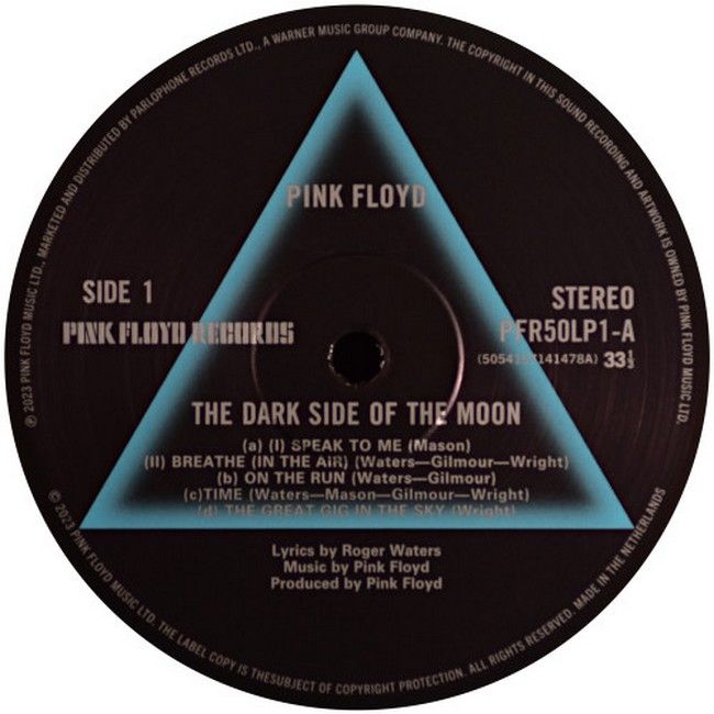 Платівка Pink Floyd – The Dark Side Of The Moon|Пінк Флойд-Темна сторона місяця(перевидання, перероблений, стерео, 50-річчя, 180 грам, вініл)