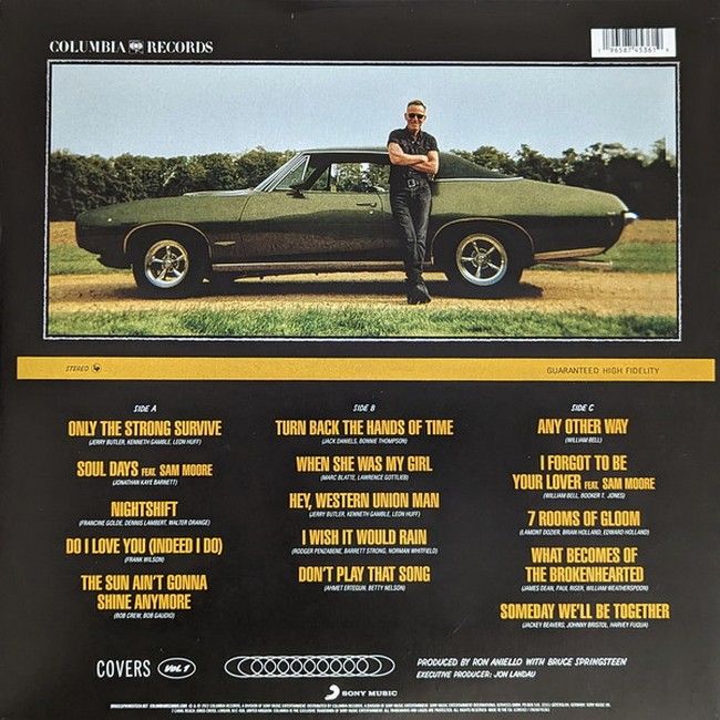 Платівка Bruce Springsteen – Only The Strong Survive(Covers Vol. 1)|Брюс Спрінгстін-Виживають лише сильні(2xLP)