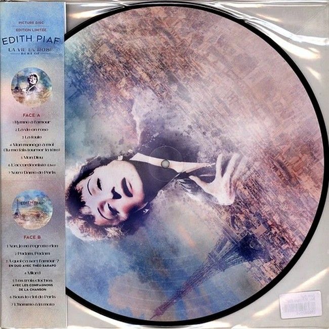 Edith Piaf – La Vie En Rose - Best Of (LP, Compilation, Limited Edition, Picture Disc Vinyl)