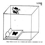Платівка Liars – They Threw Us All In A Trench And Stuck A Monument On Top|Брехуни–Нас усіх кинули в траншею, а зверху поставили пам’ятник