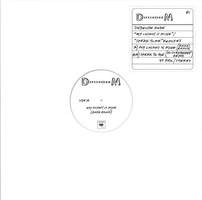 Платівка Depeche Mode – My Cosmos Is Mine / Speak To Me Remixes|Депеш Мод – Мій космос - мій / Говори зі мною ремікси