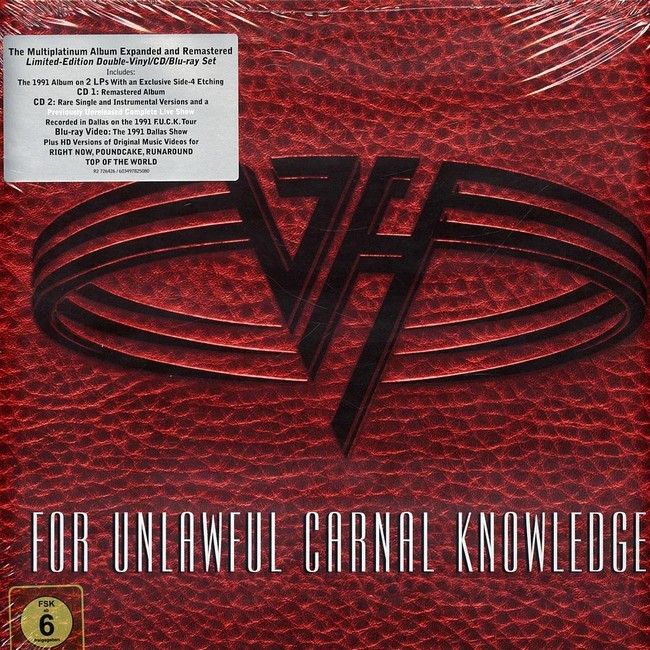 Платівка Van Halen – For Unlawful Carnal Knowledge|Ван Хален-За протизаконні тілесні гріхи(Box-Set,2xLP, 2xCD)