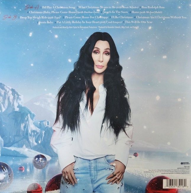 Cher – Christmas (LP, Album, Ruby Red Vinyl)