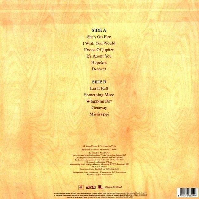 Train – Drops Of Jupiter (LP, Album, Vinyl)