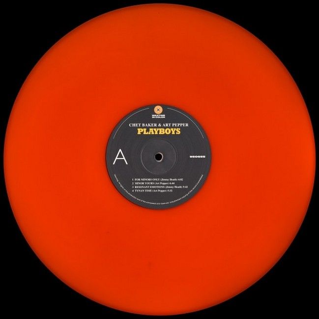 Chet Baker & Art Pepper – Playboys (LP, Album, Limited Edition, Reissue, Orange Vinyl)