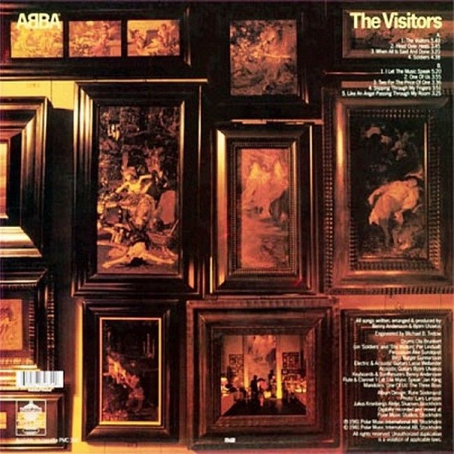 Платівка ABBA – The Visitors|ABBA – Відвідувачі