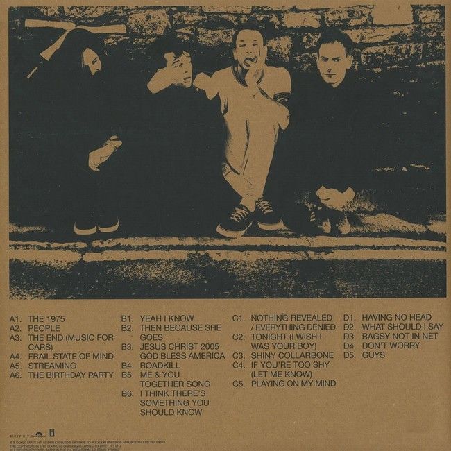 The 1975 – Notes On A Conditional Form (2LP, Album, Clear Vinyl)
