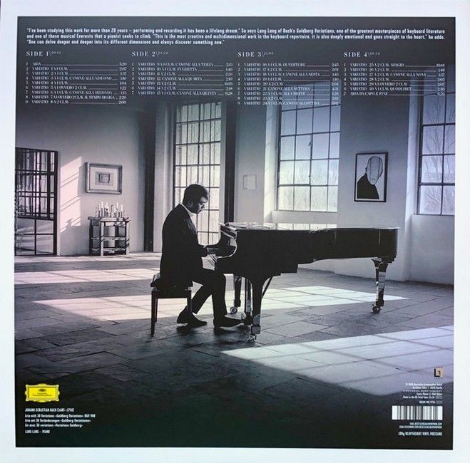 Lang Lang – Goldberg Variations (2LP, Album, Stereo, Vinyl)