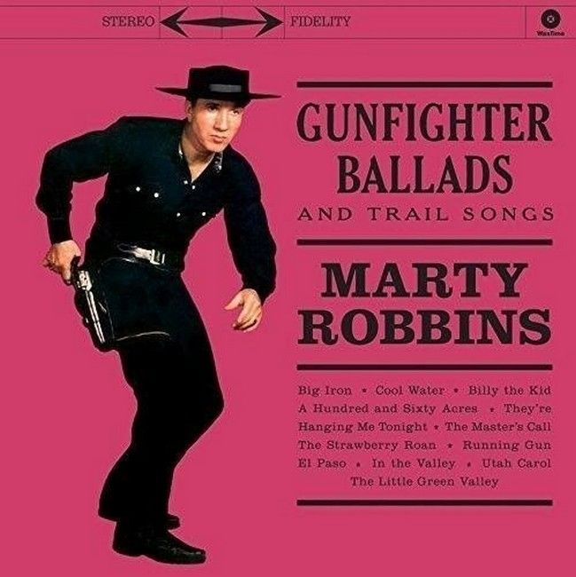 Marty Robbins – Gunfighter Ballads And Trail Songs (LP, Limited Edition, Red Vinyl)