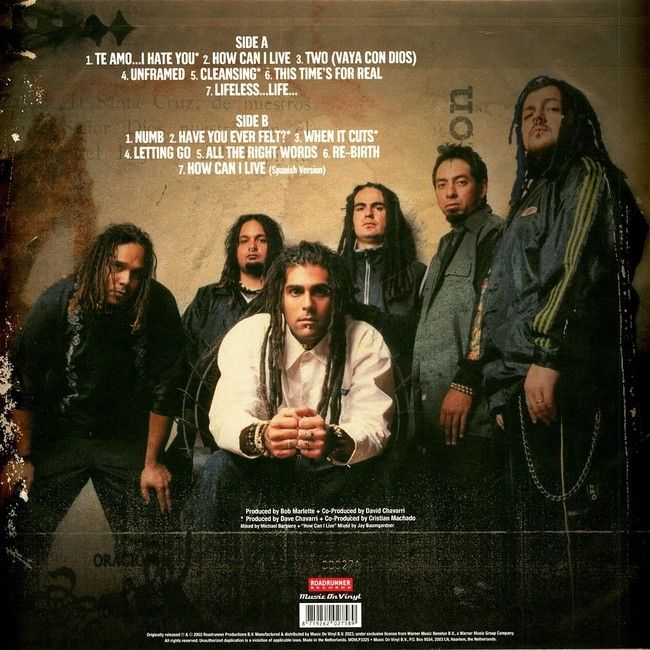 Ill Nino – Confession (LP, Album, Limited Edition, Numbered, Stereo, Gold Vinyl)