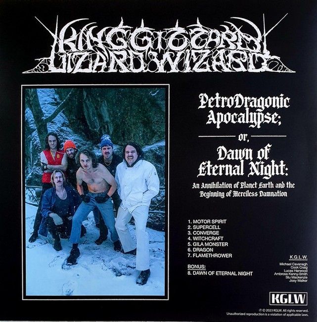 Платівка King Gizzard And The Lizard Wizard – Petrodragonic Apocalypse; Or, Dawn Of Eternal Night: An Annihilation Of Planet Earth And The Beginning Of Merciless Damnation|Король Гиззард і чарівник-ящірка(2xLP)