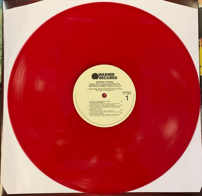 Batman & Robin: Music From And Inspired By The "Batman & Robin" Motion Picture (LP, Red, Blue, Compilation, Reissue, Special Edition, Vinyl)