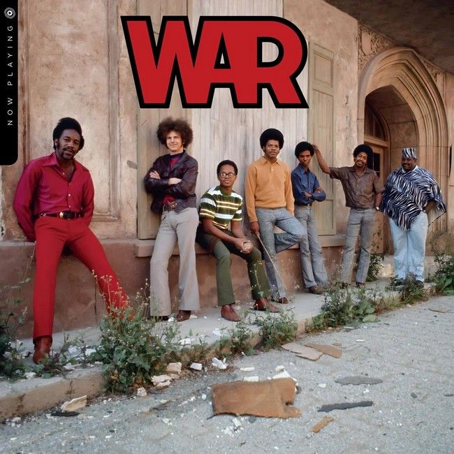 War – Now Playing (LP, Compilation, Red Transparent Vinyl)