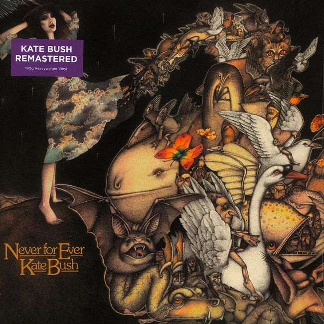 Kate Bush – Never For Ever (LP, Album, Reissue, Remastered, 180g Gatefold, Vinyl)