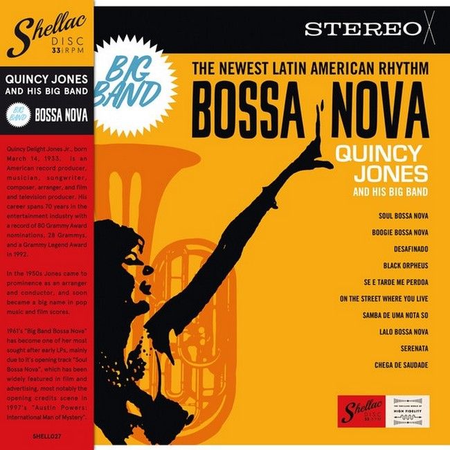 Quincy Jones And His Orchestra – Big Band Bossa Nova (LP, Reissue, Vinyl)