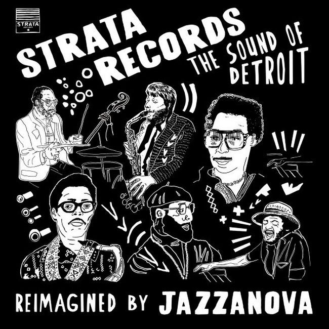 Jazzanova – Strata Records (The Sound Of Detroit Reimagined) (2LP, Album, Vinyl)