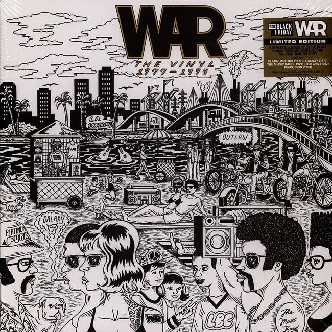 War – The Vinyl: 1977-1994 (LP, Album, Reissue, Purple, Yellow, Red, Orange, Silver Vinyl)