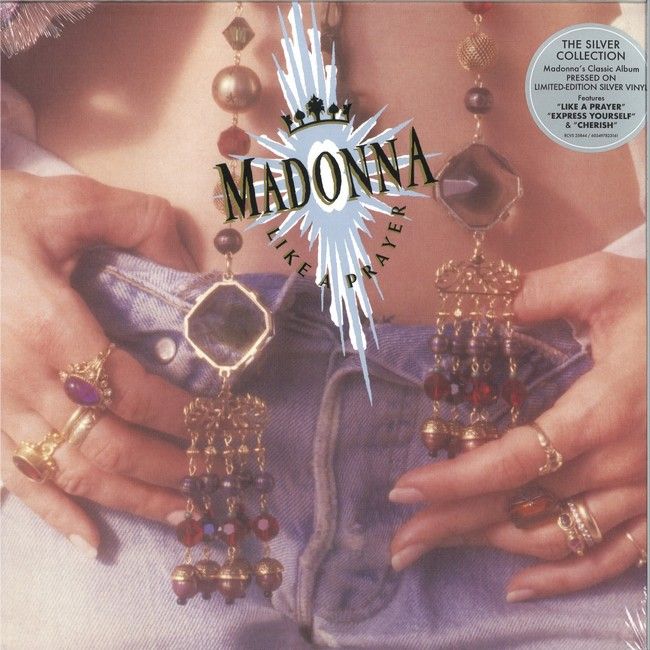 Madonna – Like A Prayer (LP, Album, Limited Edition, Silver Vinyl)