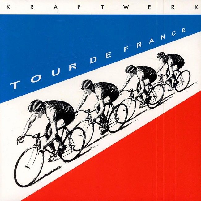 Kraftwerk – Tour De France (2LP, Album, Limited Edition, Reissue, Red & Blue Vinyl)