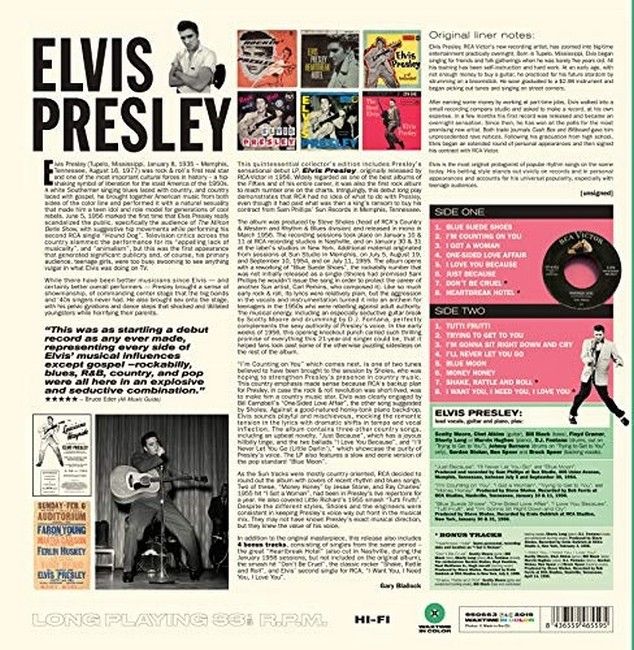 Платівка Elvis Presley – Elvis Presley|Елвіс Преслі