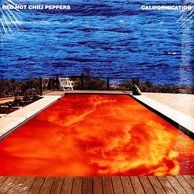 Платівка Red Hot Chili Peppers – Californication|Red Hot Chili Peppers=Каліфорнія(2xLP, Album, Red, Blue Opaque [Ocean Blue] Vinyl)