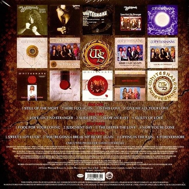 Платівка Whitesnake – Greatest Hits Revisited|Біла змія-Перегляд найкращих хітів(2xLP)